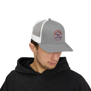 1776–2026 American Flag Trucker Cap July 4th - Dipaliz - Hats