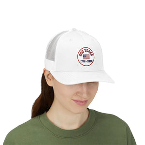 1776–2026 American Flag Trucker Cap July 4th - Dipaliz - Hats