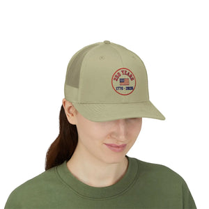 1776–2026 American Flag Trucker Cap July 4th - Dipaliz - Hats
