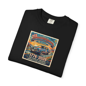 Patriotic T-shirt – 250th Anniversary Cotton Tee - Dipaliz - T-shirts - s