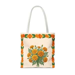 Marigold Bouquet Tote Bag