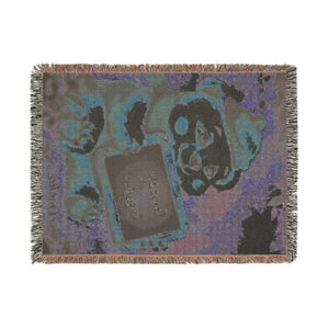 DipaliZ Grizzly Bear Giggles Woven Blanket Cotton Throw