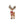 Kiss-cut vinyl decal – festive christmas reindeer with antlers - home decor decals