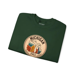 Michigan fall crewneck sweatshirt - sweatshirts