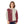 Holiday Split-Panel Hoodie — Burgundy & Cream Evergreen Pattern
