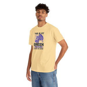 Earth Day,  this is my green Earth, Unisex Heavy Cotton Tee