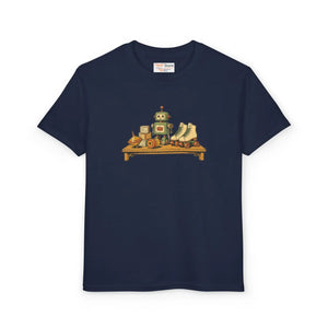 Cute robot workshop youth t-shirt - t-shirts