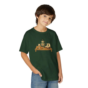 Cute robot workshop youth t-shirt - t-shirts