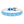 Blue spheres Dog Collar