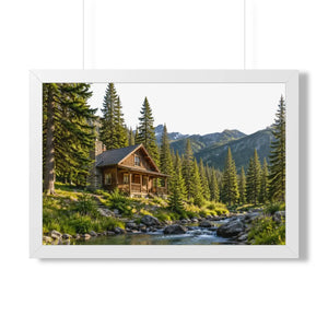 Dipaliz stream flowing framed poster museum paper - prints