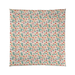 Pastel flowers comforter - quilts & comforters