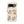 Cute Raccoon Pattern Phone Case – Beige Mushroom & Floral Tough Cases