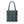 Evil Eye Floral Tote Bag – Boho Teal Printed Everyday Shopper