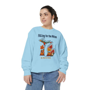 Falling for the mitten up north vibes autumn sweatshirt - sweatshirts