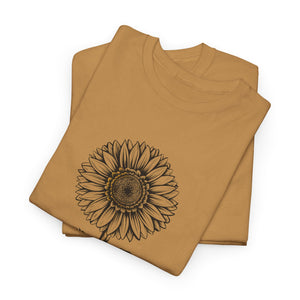 Be a Sunflower in a Field of Roses, Unisex Heavy Cotton Tee