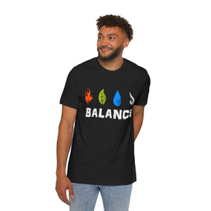 Balance of Earth, water, Air, and fire elements, Unisex Jersey Short Sleeve Tee