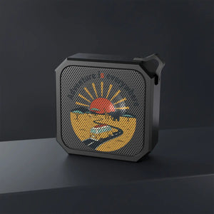 Outdoor bluetooth speaker – retro sunset adventure design - speakers