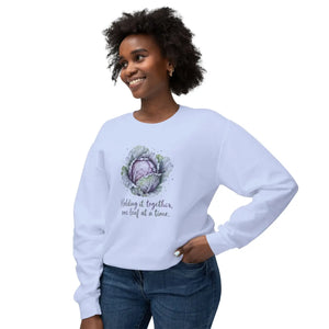 Holding it together encouragement crewneck sweatshirt - sweatshirts