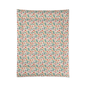 Pastel flowers comforter - quilts & comforters