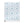 Winter Blue Feather Wrapping Paper Roll — Elegant Feather & Pinecone Gift Wrap
