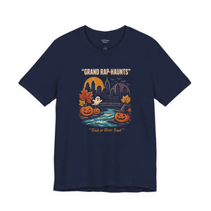 Grand rap-haunts halloween graphic tee - t-shirts