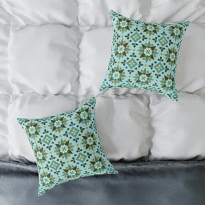 Geometric Moroccan Pattern Square Pillow