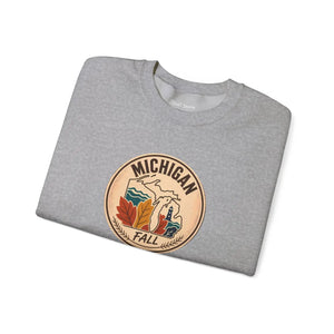 Michigan fall crewneck sweatshirt - sweatshirts
