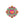 Colorful lotus mandala kiss-cut vinyl decal - home decor decals