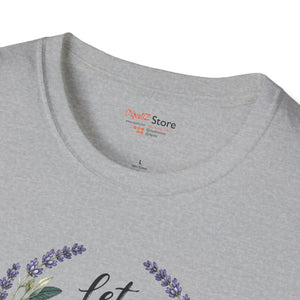 Bee Floral T‑Shirt — "Let Kindness Take Flight" Inspirational Tee
