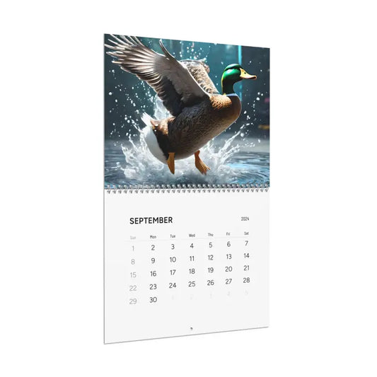 2024 Bird Splash Wall Calendars: The Ultimate Home Decor Upgrade!