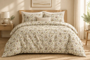 DipaliZ vintage floral cotton duvet set in Twin, Twin XL and Queen