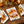 DipaliZ Autumn Magic napkin set, four 18 by 18 inch pumpkin and floral cloth napkins