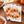Four-piece DipaliZ cloth napkin set for a Thanksgiving or harvest table
