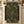Dark forest green celestial print on a double-sided DipaliZ waffle towel