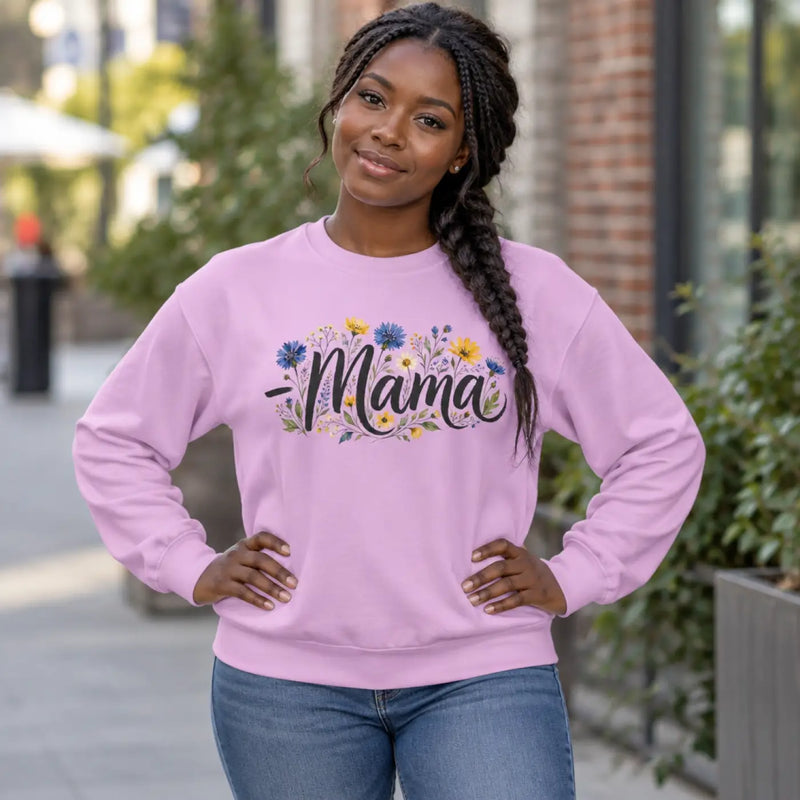 Mama Floral Sweatshirt