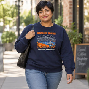 Grand rapids spookfest halloween sweatshirt - sweatshirts