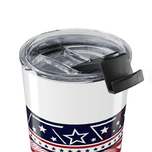 20oz American Flag Tumbler – Patriotic Stars & Stripes Travel Cup - Tumblers