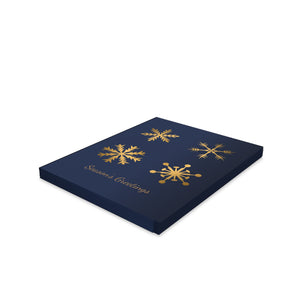 Personalized Season's Greetings Card Set — 8/16/24 Matte Greeting Cards with Envelopes