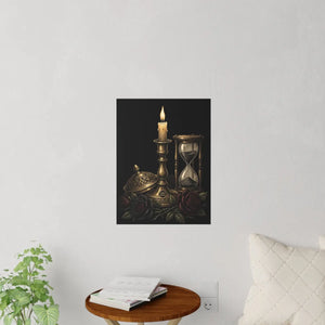 Brand new DipaliZ candlelight and roses wall decal, printed to order