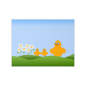 Birds in a meadow, Wall Decals