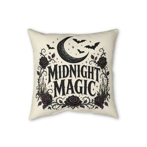 Crosshatched craters giving the moon an engraved look on a DipaliZ pillow