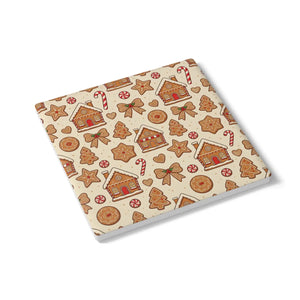 Christmas gingerbread ceramic coaster - coasters
