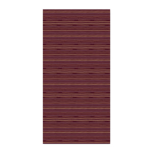 Striped Maroon Cotton Fabric by the Yard – Combed Cotton Prima