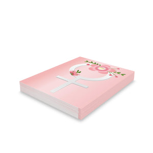 Happy Women's day Greeting cards with message (8, 16, and 24 pcs)