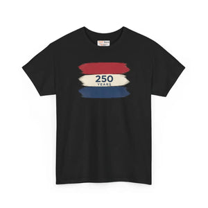 Patriotic Red White Tee – 250 Years Anniversary - Dipaliz - T-shirts - s