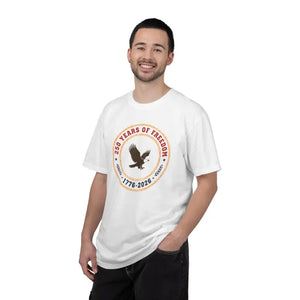 T-shirt - Freedom Eagle Independence Commemorative Tee Vintage - Dipaliz