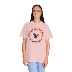 T-shirt - Freedom Eagle Independence Commemorative Tee Vintage - Dipaliz