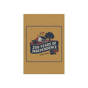 Independence Garden Flag – 1776-2026 Poly Canvas - Dipaliz - Banners
