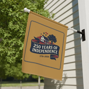 Independence Garden Flag – 1776-2026 Poly Canvas - Dipaliz - Banners
