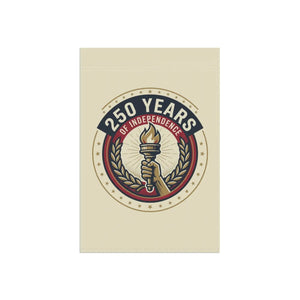 Independence Garden Flag – 250 Years Torch - Dipaliz - Banners